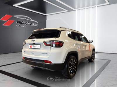 Jeep Compass 1.3 turbo t4 phev Limited 4xe auto Bianco usata Roma