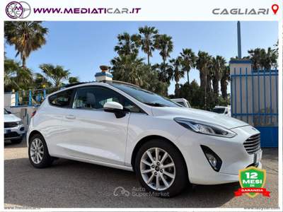 Ford Fiesta Fiesta 1.1 85 CV 3p. Titanium Bianco usata Cagliari