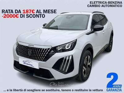 Peugeot 2008 Peugeot 2008 Hybrid 136 e-DCS6 Allure Bianco usata Sant'Anastasia