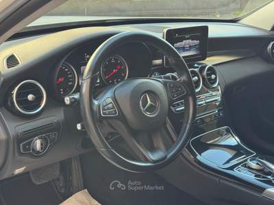 Mercedes-Benz Classe C C 180 BlueTEC 1.6 Automatic Executive 115 cv Bianco usata SANTERAMO IN COLLE