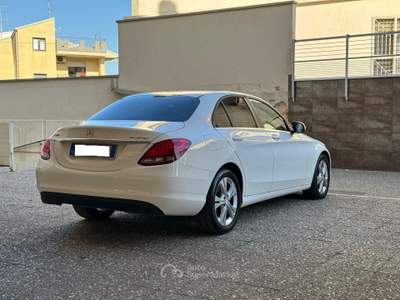 Mercedes-Benz Classe C C 180 BlueTEC 1.6 Automatic Executive 115 cv Bianco usata SANTERAMO IN COLLE