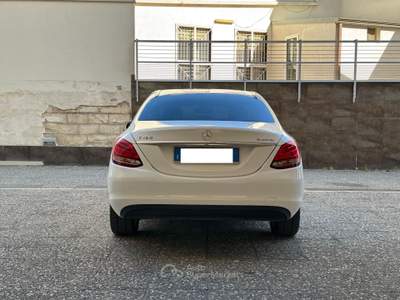 Mercedes-Benz Classe C C 180 BlueTEC 1.6 Automatic Executive 115 cv Bianco usata SANTERAMO IN COLLE