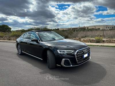 Audi A8 3.0 MHEV quattro tiptronic 286 cv IBRIDA Nero usata SANTERAMO IN COLLE