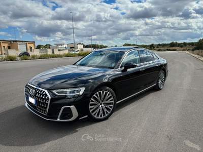 Audi A8 3.0 MHEV quattro tiptronic 286 cv IBRIDA Nero usata SANTERAMO IN COLLE