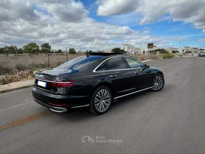 Audi A8 3.0 MHEV quattro tiptronic 286 cv IBRIDA Nero usata SANTERAMO IN COLLE