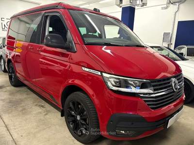 Volkswagen Multivan Beach Camper Edition 150cv DSG - Gancio traino - unico proprietario- Garanzia Vw Rosso usata Trento