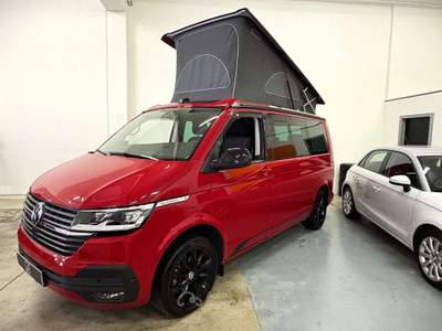 Volkswagen Multivan Beach Camper Edition 150cv DSG - Gancio traino - unico proprietario- Garanzia Vw Rosso usata Trento