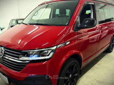 Volkswagen Multivan Beach Camper Edition 150cv DSG - Gancio traino - unico proprietario- Garanzia Vw Rosso usata Trento