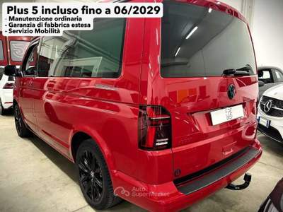 Volkswagen Multivan Beach Camper Edition 150cv DSG - Gancio traino - unico proprietario- Garanzia Vw Rosso usata Trento