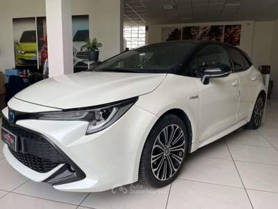Toyota Corolla Corolla XII 2019 1.8h Style cvt Bianco usata Lonate Pozzolo