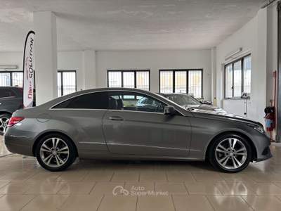 Mercedes-Benz Classe E Coupe 200 184CV Executive E6**ITALIANA! KM CERTIFI Argento usata Trezzano sul Naviglio
