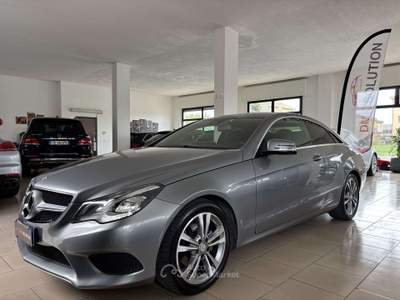 Mercedes-Benz Classe E Coupe 200 184CV Executive E6**ITALIANA! KM CERTIFI Argento usata Trezzano sul Naviglio