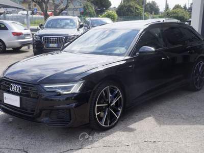 Audi A6 Avant 50 3.0 tdi mhev quattro tiptronic S LINE SLINE S-LINE SOSPENSIONI B&O GANCIO TETTO Nero usata Gorlago
