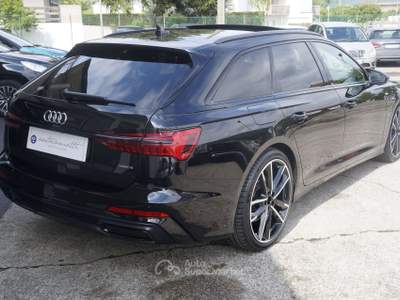 Audi A6 Avant 50 3.0 tdi mhev quattro tiptronic S LINE SLINE S-LINE SOSPENSIONI B&O GANCIO TETTO Nero usata Gorlago