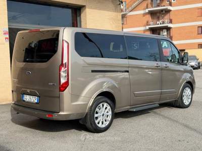 Ford Tourneo Custom 320 2.0 EcoBlue 130CV MHEV PL Tit. Grigio usata Roma