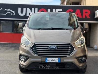 Ford Tourneo Custom 320 2.0 EcoBlue 130CV MHEV PL Tit. Grigio usata Roma