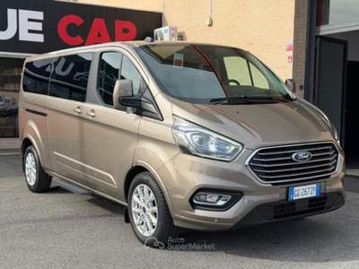 Ford Tourneo Custom 320 2.0 EcoBlue 130CV MHEV PL Tit. Grigio usata Roma