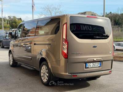 Ford Tourneo Custom 320 2.0 EcoBlue 130CV MHEV PL Tit. Grigio usata Roma