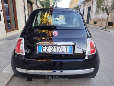 Fiat 500 1.2 BENZINA 69CV LOUNGE TETTO Nero usata CORATO