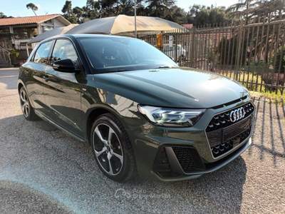 Audi A1 SPB 30 TFSI S-LINE PACK LUCI PREZZO SENZA VINCOLI Verde usata Vetralla