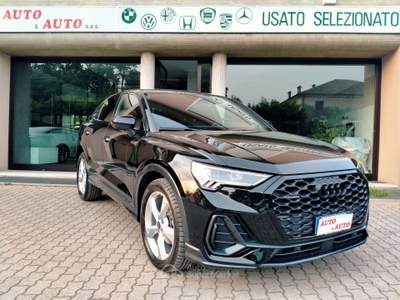 Audi Q3 SPORTBACK 35 2.0TDI 150CV "QUATTRO" S.TRONIC PACK BLACK LINE / BLACK RINGS Nero usata Rubano