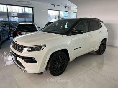 Jeep Compass 1.3 Turbo T4 150 CV aut. 2WD S Black and White Bianco usata Asolo