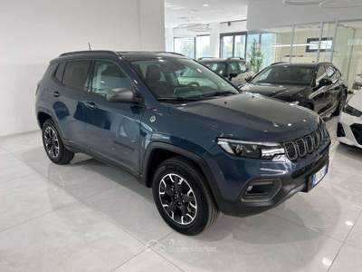 Jeep Compass 1.3 Turbo T4 240 CV PHEV AT6 4xe Trailhawk Blu/Azzurro usata Asolo
