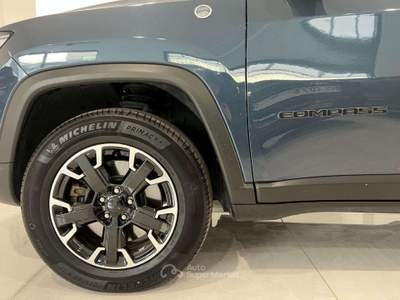 Jeep Compass 1.3 Turbo T4 240 CV PHEV AT6 4xe Trailhawk Blu/Azzurro usata Asolo