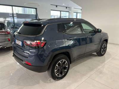 Jeep Compass 1.3 Turbo T4 240 CV PHEV AT6 4xe Trailhawk Blu/Azzurro usata Asolo
