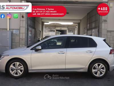 Volkswagen Golf Volkswagen Golf 1.5 TGI Life DSG BENZINA/METANO Unicoproprietario Grigio usata Torino
