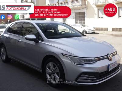 Volkswagen Golf Volkswagen Golf 1.5 TGI Life DSG BENZINA/METANO Unicoproprietario Grigio usata Torino