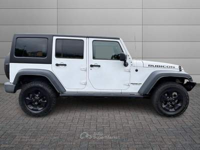 Jeep Wrangler 2.8 CRD Unlimited Rubicon Auto Bianco usata Varese