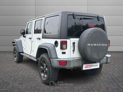 Jeep Wrangler 2.8 CRD Unlimited Rubicon Auto Bianco usata Varese