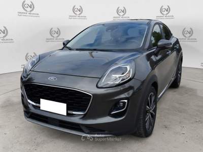 Ford Puma 1.0 Ecoboost Hybrid 125CV Titanium Grigio usata Roma