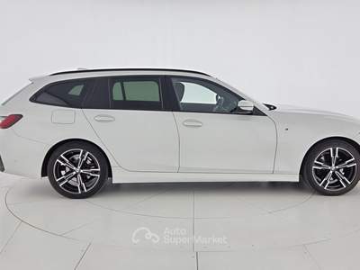 BMW Serie 3 320d 320d Touring mhev 48V xdrive MSport auto Bianco usata Reggio nell'Emilia