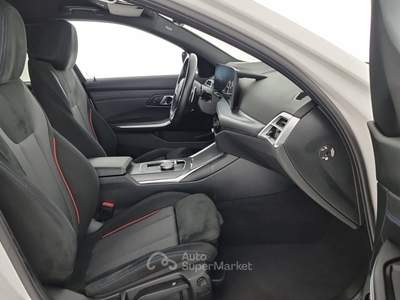 BMW Serie 3 320d 320d Touring mhev 48V xdrive MSport auto Bianco usata Reggio nell'Emilia