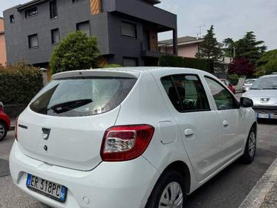 Dacia Sandero Dacia sandero 2013 GPL  Bianco usata San Paolo