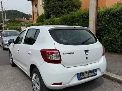Dacia Sandero Dacia sandero 2013 GPL  Bianco usata San Paolo