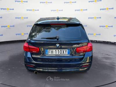 BMW Serie 3 318d F31 2015 Touring 318d Touring auto Blu/Azzurro usata Roma