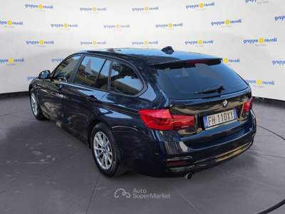 BMW Serie 3 318d F31 2015 Touring 318d Touring auto Blu/Azzurro usata Roma