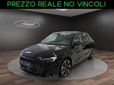 Audi A1 A1 SPB 30 TFSI S tronic Identity Black Sline Nero usata Venezia