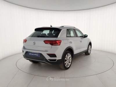 Volkswagen T-Roc 2.0 TDI SCR Advanced BMT DSG 4MOTION Bianco usata Massa