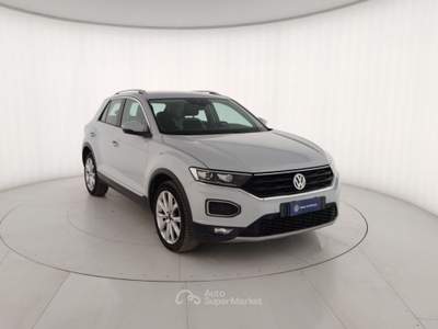 Volkswagen T-Roc 2.0 TDI SCR Advanced BMT DSG 4MOTION Bianco usata Massa