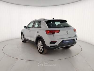 Volkswagen T-Roc 2.0 TDI SCR Advanced BMT DSG 4MOTION Bianco usata Massa
