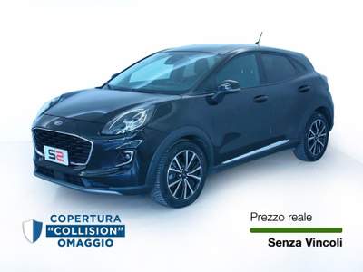 Ford Puma 1.0 Ecoboost Hybrid 125cv Titanium Design Auto Telecamera posteriore/Front Camera Pack Nero usata Feltre Ford Puma 1.0 Ecoboost Hybrid 125cv Titanium Design Auto Telecamera posteriore/Front Camera Pack Nero usata Feltre