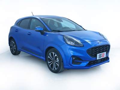 Ford Puma 1.0 Ecoboost Hybrid 125CV ST-Line Privacy glass/Sensori parcheggio posteriori Blu/Azzurro usata Feltre