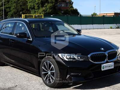 BMW Serie 3 320d BMW 320d 48V Touring Business Advantage Nero usata Macerata
