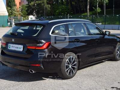 BMW Serie 3 320d BMW 320d 48V Touring Business Advantage Nero usata Macerata