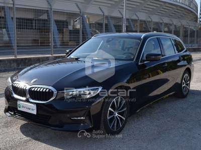 BMW Serie 3 320d BMW 320d 48V Touring Business Advantage Nero usata Macerata