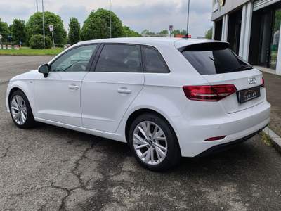 Audi A3 Audi A3 1.5 30 g-tron S Line #10653 Bianco usata Venaria Reale